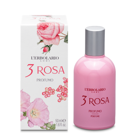 L'Erbolario Profumo 3 Rosa 50ml