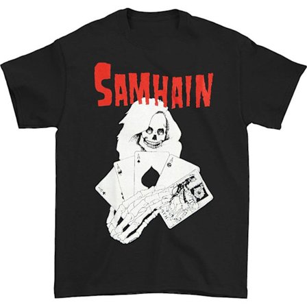 Samhain Death Cards Vanlig T-shirt för män