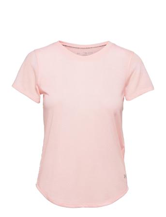 Ua Streaker Ss T-shirt Top Lyserød Under Armour