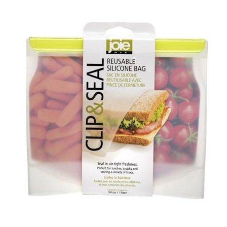 Siliconpåse - JOIE - 1L - Återanvändbar - Återförslutbar - Passar för frys och diskmaskin