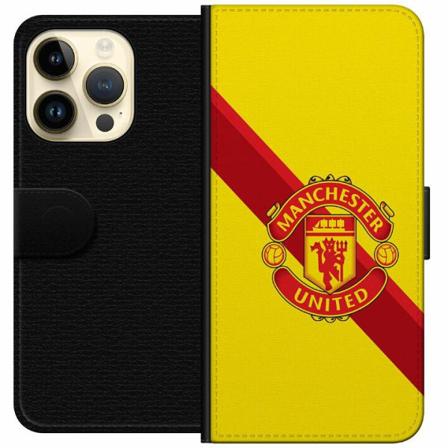 Apple Iphone 14 Pro Plånboksfodral Manchester United Fc