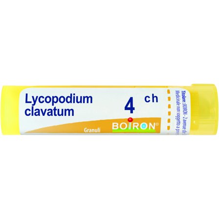 Boiron Lycopodium Clavatum 04Ch Tubo 80 Granuli 4g