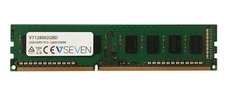 V7 DDR3 - modul - 2 GB - DIMM 240-pin - 1600 MHz / PC3-12800 - ikke-bufret
