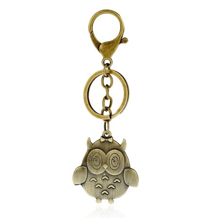 Nice Keyring in SteamPunk-style - owl