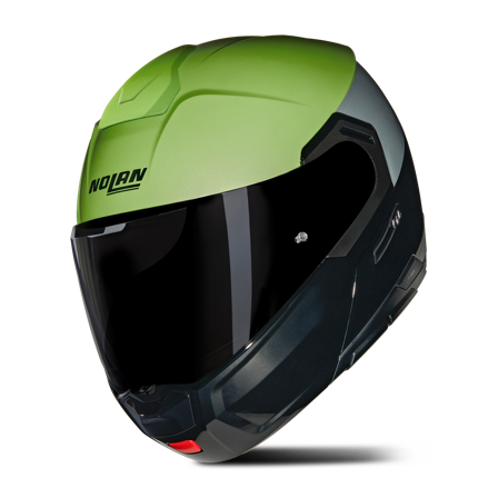 Casque Modulable Nolan N90-3 Vert/Noir S