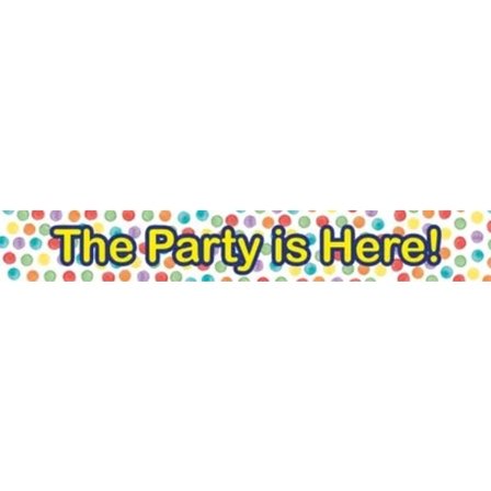 Party-skylt 90 cm - The is Here