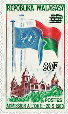 Madagascar 1968 - YT 447a - Postfrisk