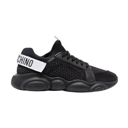 Moschino - Sneakers - Svart - Herr - Storlek: 43 Eu, Herr, Storlek: 43 EU