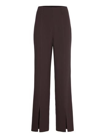 Whisper Front Split Trouser Brown French Connection