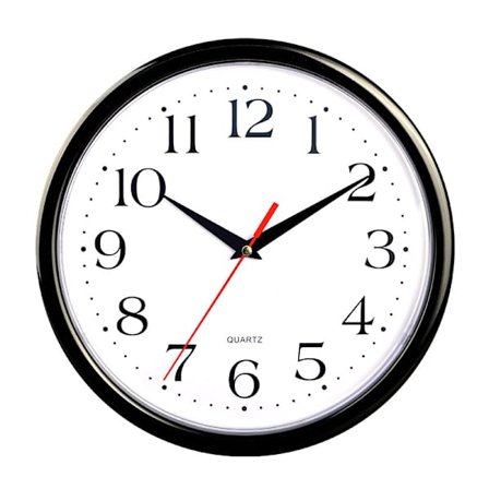 Makuuhuoneen seinäkello mykistys metalli lastenhuoneen kello ja musta lahja seinäkello