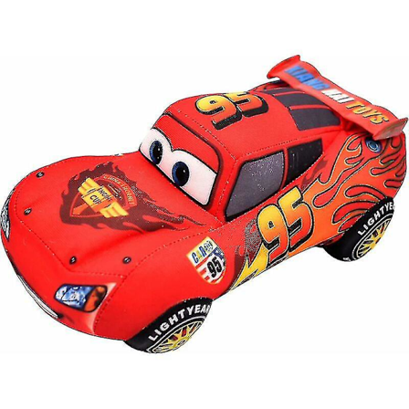 Blixten McQueen Plyschleksak - Blixten McQueen Plyschleksaksbilar Mjuka Gosedjur Mjuk Söt Simuleringsbilar Plyschleksak 25cm Barn Födelsedag