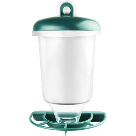 Fjäderfävänner Haven, säker för fåglar med hållbar PP-plast och UV-beständighet för trädgård, uteplats, bakgård och veranda (förhindrar matspill)