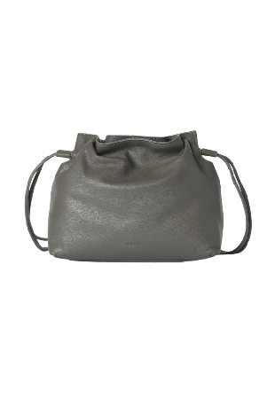 Wera Axelväska i skinn ULLA Handväskor Grå ONESIZE