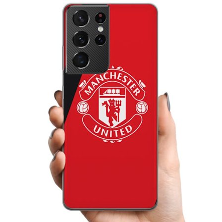 Kompatibel Mobilcover til Samsung Samsung Galaxy S21 Ultra 5G Manchester United FC