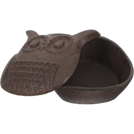 Nøgle Skjuler Falsk Ugle Udendørs Haveindretning Vejrbestandig Jern Nøgleholder Kombinationslås