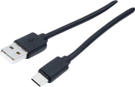 EXC USB CORD TYPE C -3m for 3A CHARGING | USB-A - USB-C | 2.0 | 3m | Black