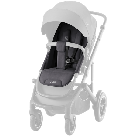 Britax Römer Sitzbezug mit Gurt – SMILE 5Z von bis Jahre l bis kg l Grau