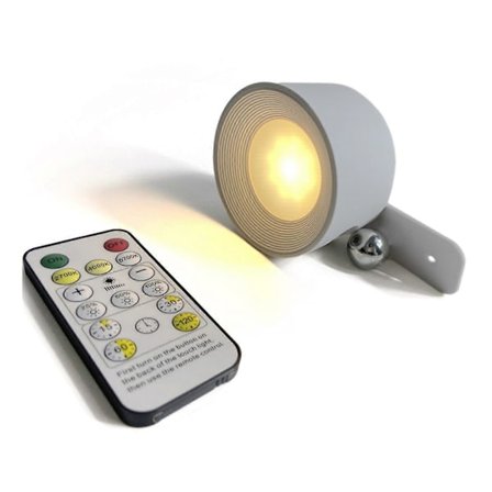 Genopladelig væglampe natlampe til læsning i sengen bærbar berøringsfølsom justerbar natlampe magnetisk sugekabinetlampe