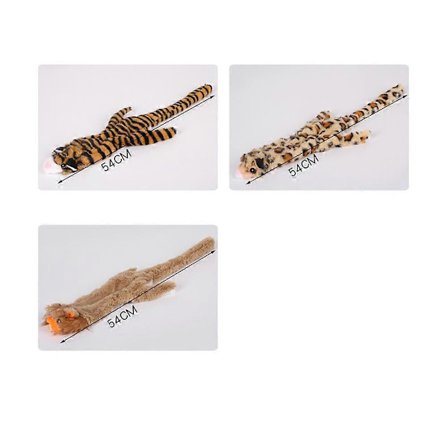 Hundelegetøj uden fyld, pibelegetøj til hunde til motion [D]