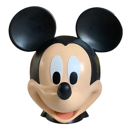 Sparebøsse til børn, sød tegneserie plastik mønt sparebøsse til fødselsdag jul