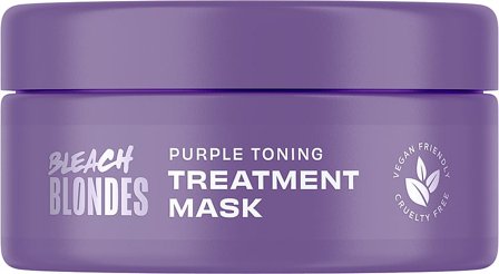 Lee Stafford Bleach Blondes Purple Toning Treatment Mask 200 ml, Hår, Shampoo & Hårpleje, Hårkur