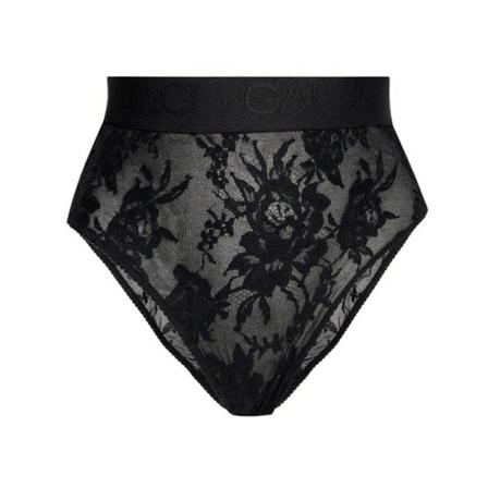 Dolce & Gabbana High-rise lace briefs Sort, Dame Trusser