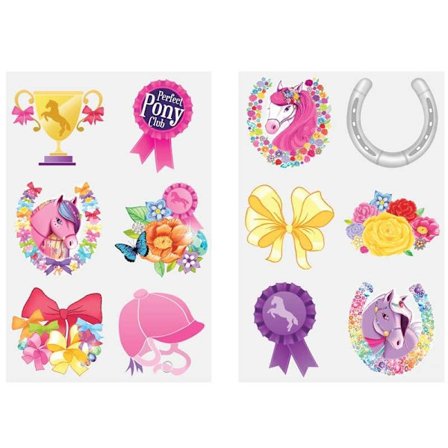 Heste 60 stk børnetatoveringer midlertidige tatoveringer