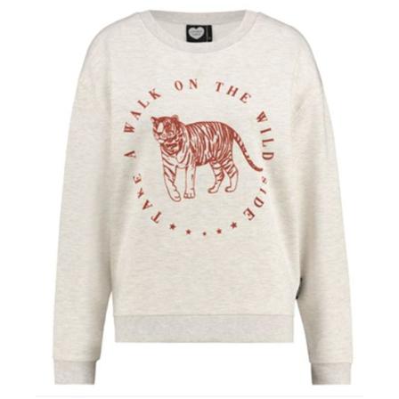 Catwalk Junkie sw Bandit , Wit , Dames , Maat: L Hoodies & Sweatvesten