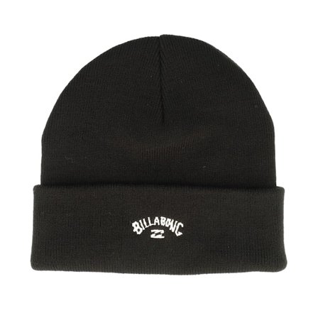 Billabong - Kids Arch Beanie Black Cuff Cuff Black Beanie - @ Hatstore