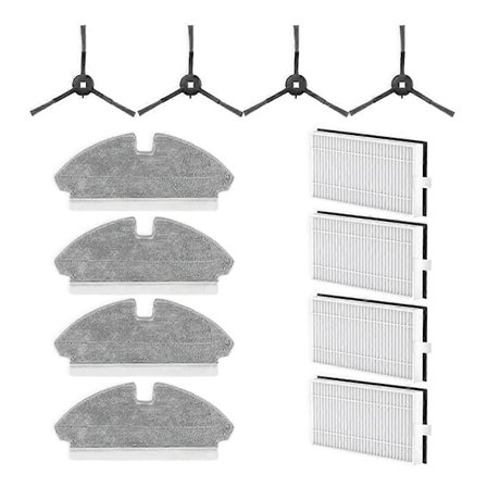 Til Dreame Mova M1 / Trouver M1 Støvsuger Reservedele Sidebørste Hepa Filter Moppeklud Tilbehør