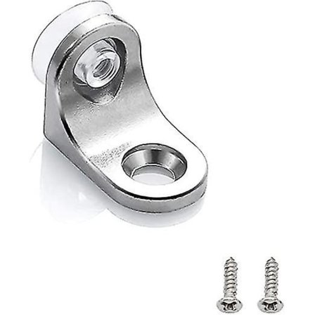 20 stk. Glashylde Støttebeslag Højre Vinkel 22mm