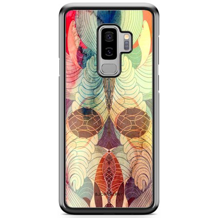Bjornberry Skal Samsung Galaxy S9 Plus - Retro Mönster