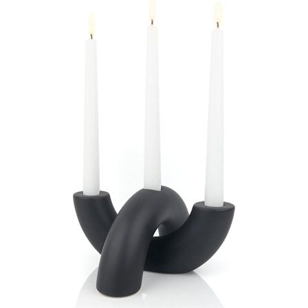 Keramisk ljusstake set - Dekorativa ljusstakar - Modern inredning för matbord, vardagsrums soffbord