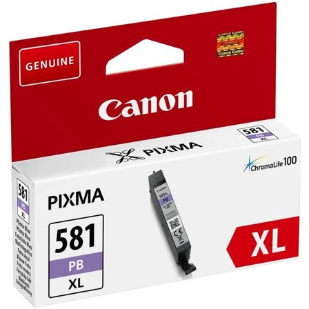 CANON CLI-581PB - XL-bläckpatron, Photo Blue, hög kapacitet, 8,3 ml - Lyreco - Toner och bläck - Bläckpatroner - Bläckpatroner Canon
