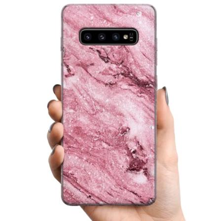 Samsung Galaxy S10 TPU Matkapuhelimen kuori Glitteri Marmori