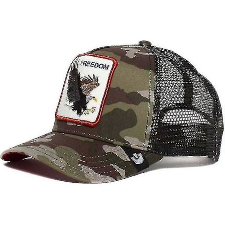 Jinzhaolai Farm Animal Trucker Baseball Cap Hat Mesh Style Menn Kvinner Hip Hop Bros, justerbar Baseball Cap