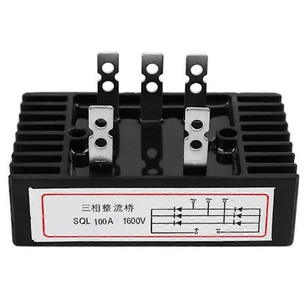 SQL100A 1600V Trefaset Diode Bro Ensretter AC til DC