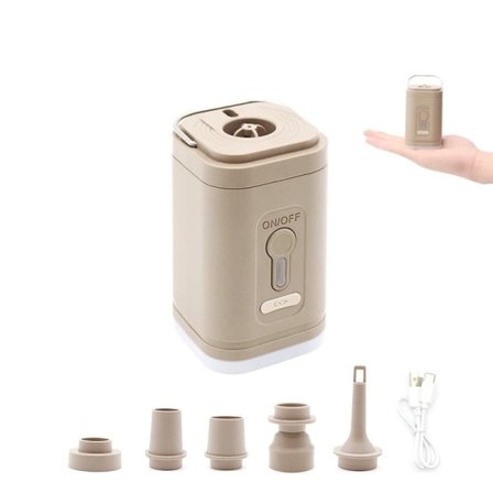 Trådlös Inflation Pump Portabel Utomhus Mini Luft Kompressor Luft Pump