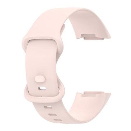 For Fitbit Charge 5 monokromatisk silikonklokkerem