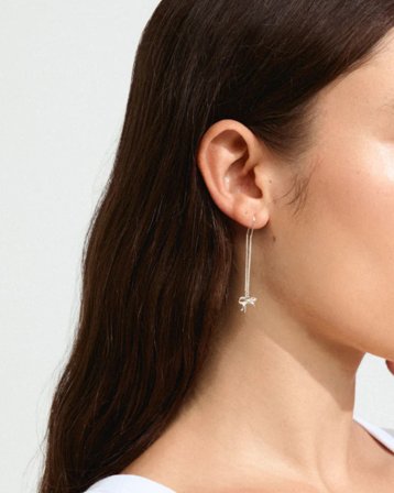 Pilgrim LYSANDRA chain earrings Couleur argent Bijoux Fille - Kids Brand Store