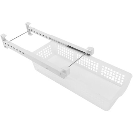 Kjøleskap Organizer Skuff, Justerbar Glidende Kjøleskap Bin, Passer Under Skuff Passer De Fleste Kjøleskap, Plast