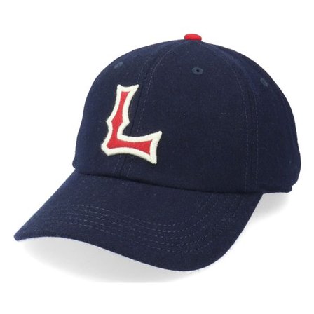 American Needle - Blå unconstructed Keps - Louisville Colonels Archive Legend Navy Dad Cap @ Hatstore