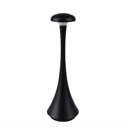 [Moderne Genopladelig Bordlampe] Moderne Touch Kontrol Genopladelig Bordlampe | Trinløs Dæmpning, 3 Farver (Kold/Neutral/Varm) - Boligindretning til..