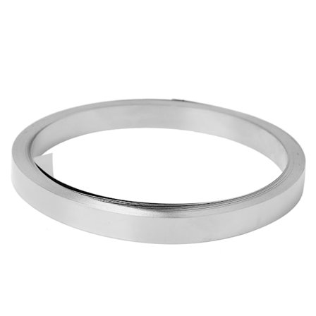 Metalltape for batterimonteringsprosjekter, høy konduktivitet og oksidasjonsbestandighet, 10 meter rull med 0,1 mm tykke nikkelbelagte stålstrimler 