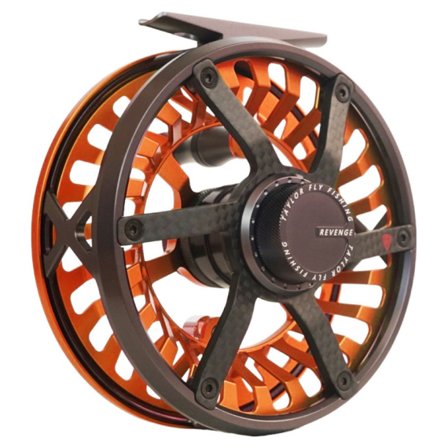 Taylor Revenge Fly Reel Sunset Orange - #4/6