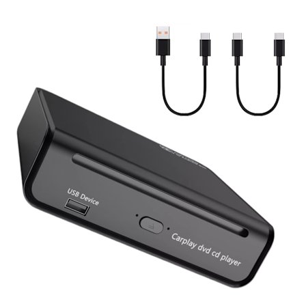 Bil DVD-spelare Inbyggd Trådlös Adapter USB DVD-spelare