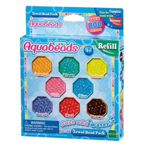 Aquabeads Jewel Bead Pack 4 - 10 years - Stationery - 4 - 10 years - Pink - Junge - Peg Boards & Pegs