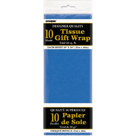 Silkespapper blått 10-pack