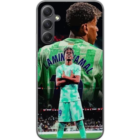 Kompatibel Mobilcover til Samsung Galaxy A25 Yamal Barcelona fodboldtrøje junior stjerne
