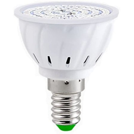 80 LED kasvivalolamppu täysi spektri 220V sisäkasveille mehikasveille kukille vesiviljely kasvihuone, E14